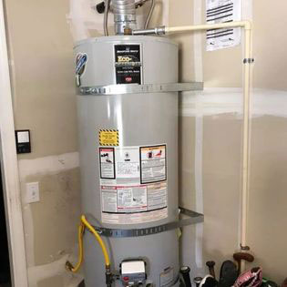 New Water Heater Unit Installation